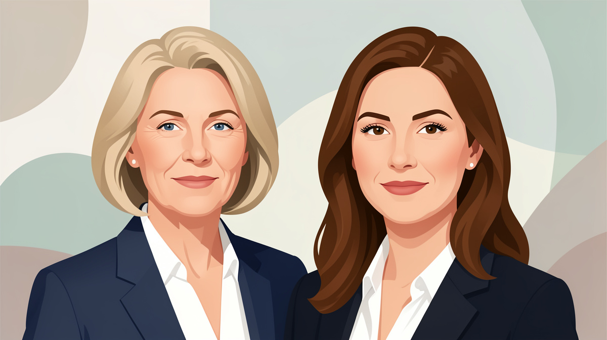 Margaret Stern and Morgan Beasley - Professional Portrait