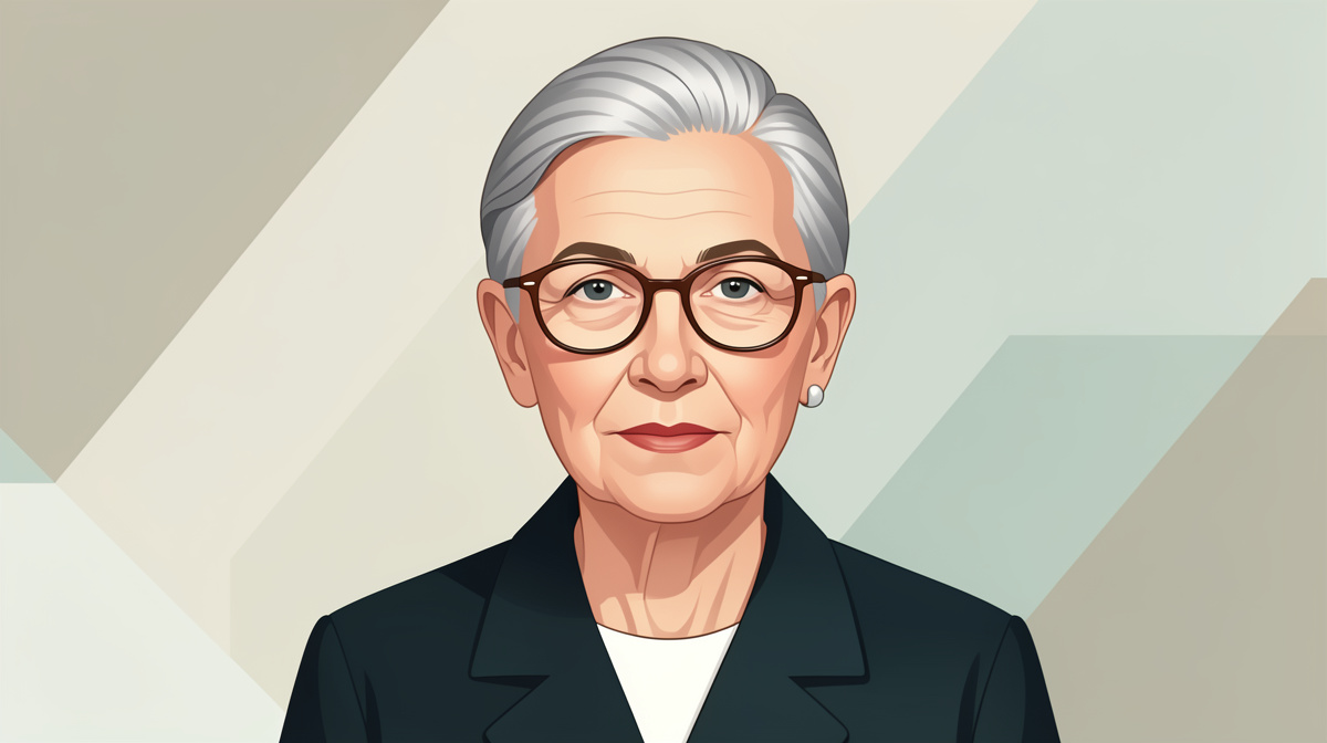 Ruth Bader Ginsburg - Professional Portrait