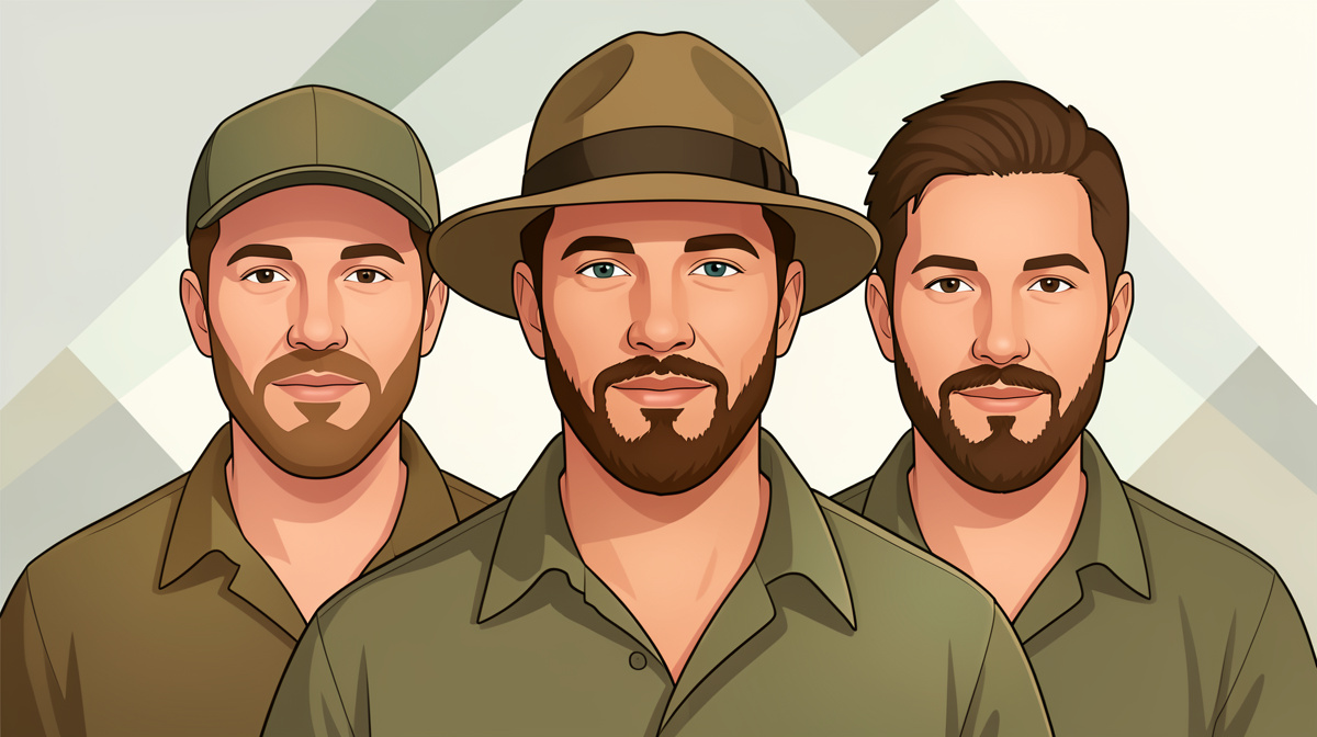 Swamp People Cast - Professional Portrait