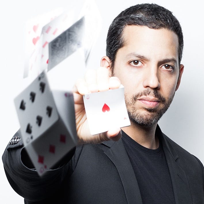 David Blaine - Professional Portrait