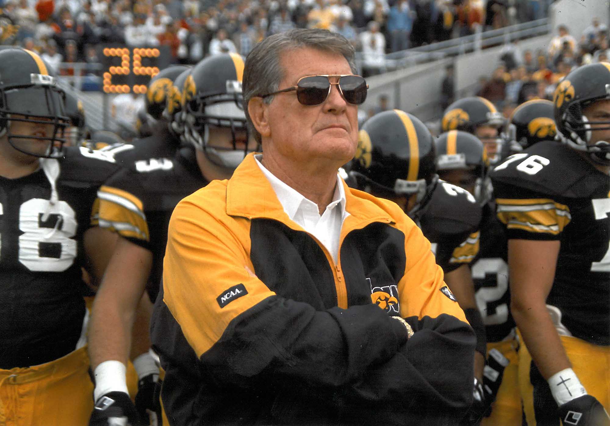 Hayden Fry - Professional Portrait