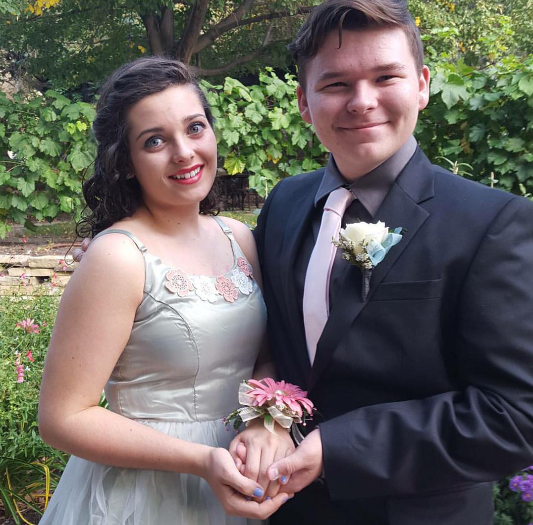 Drew and his lovely date for Homecoming! So sweet! @Kindigitdesigns @BayleeKindigit @kindigitvalerie
