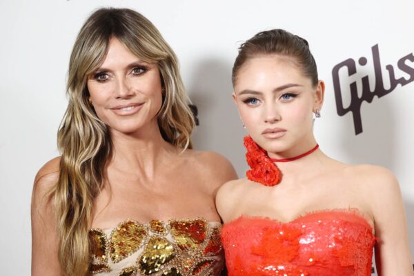 Heidi Klum and Daughter Leni Star In Lingerie Ad For Intimissimi