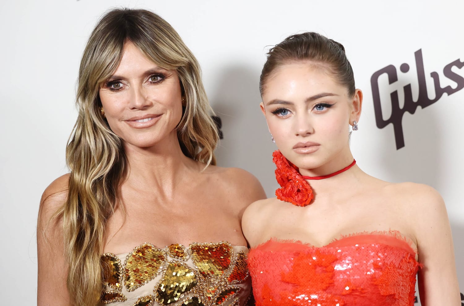 Heidi Klum and Daughter Leni Star In Lingerie Ad For Intimissimi